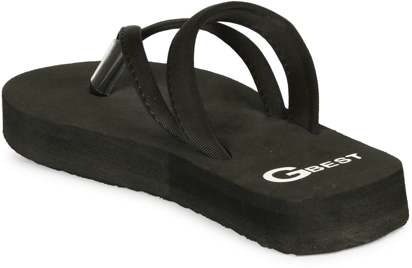 Best black best sale flip flops