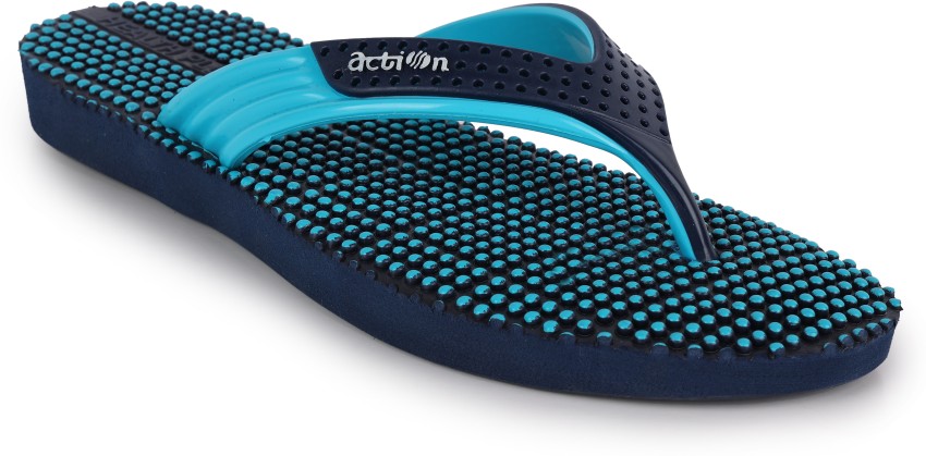 Action slippers for store ladies