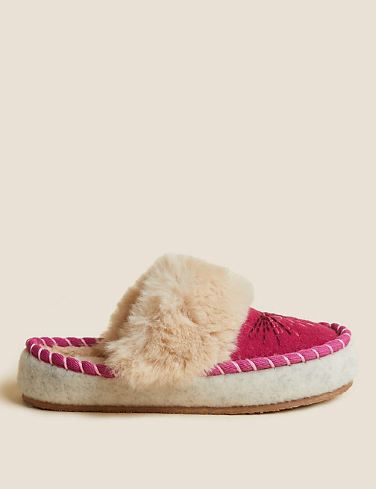 Marks and discount spencer ladies slippers