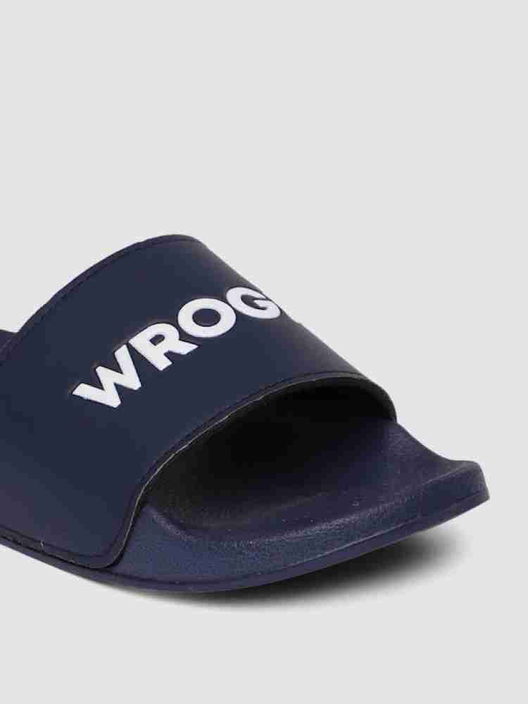 WROGN Men Slides Buy WROGN Men Slides Online at Best Price