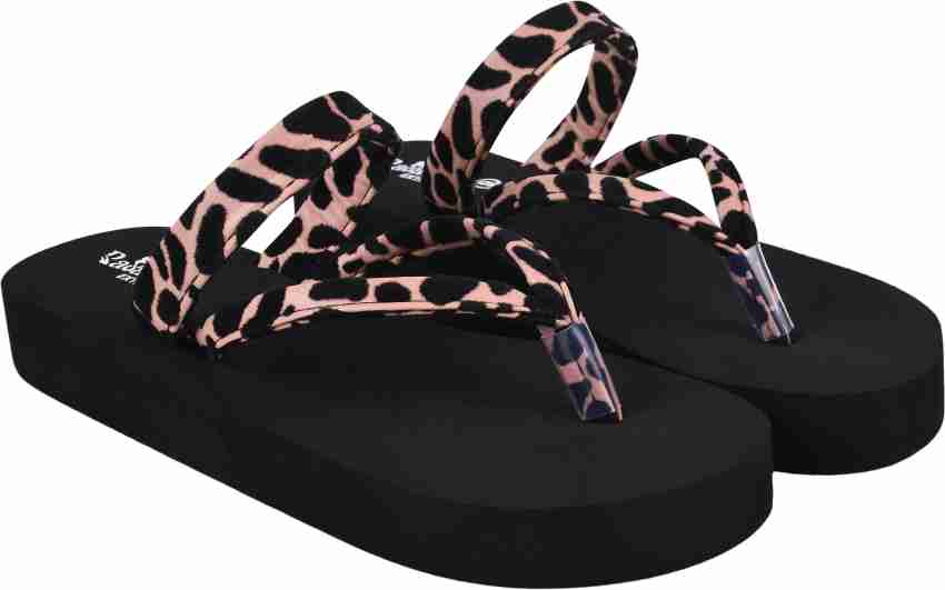 Reef leopard discount print flip flops