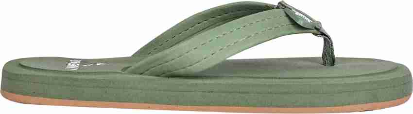 Green reef flip discount flops