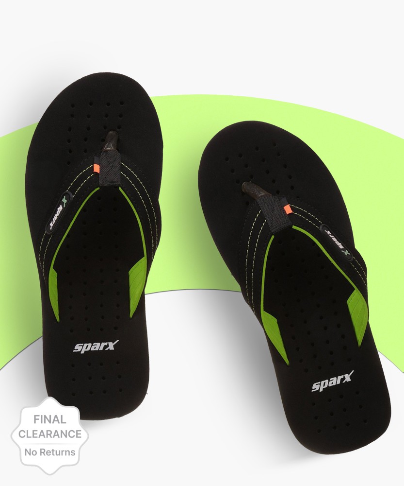 Sparx Men Flip Flops Buy Black Color Sparx Men Flip Flops Online