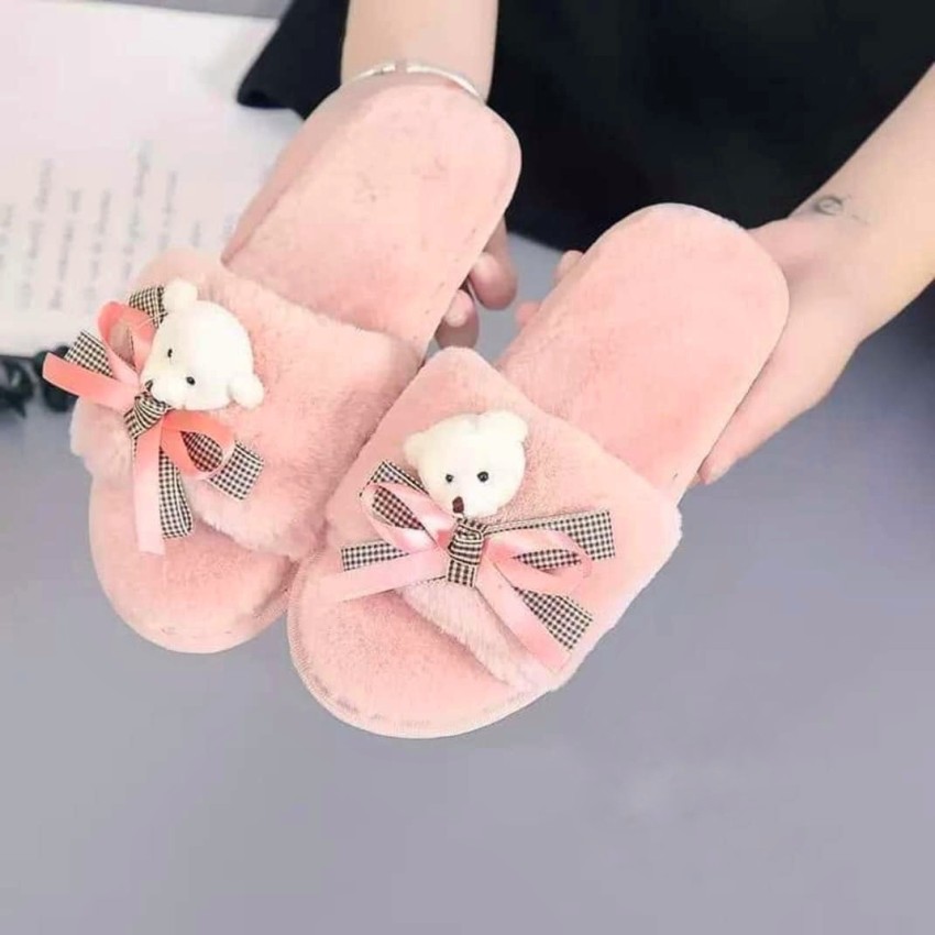  Rvidbe Slippers for Women Indoor and Outdoor, Fuzzy Slippers  Women Platform, Slippers for Women Indoor Cute Valentines Day Heart Print  Slippers Plush Couple House Slippers Indoor Outdoor Shoes : Sports 