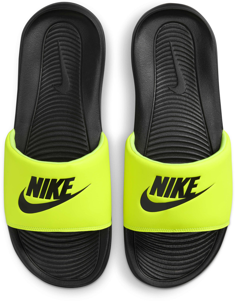 Black nike slides with strap deals