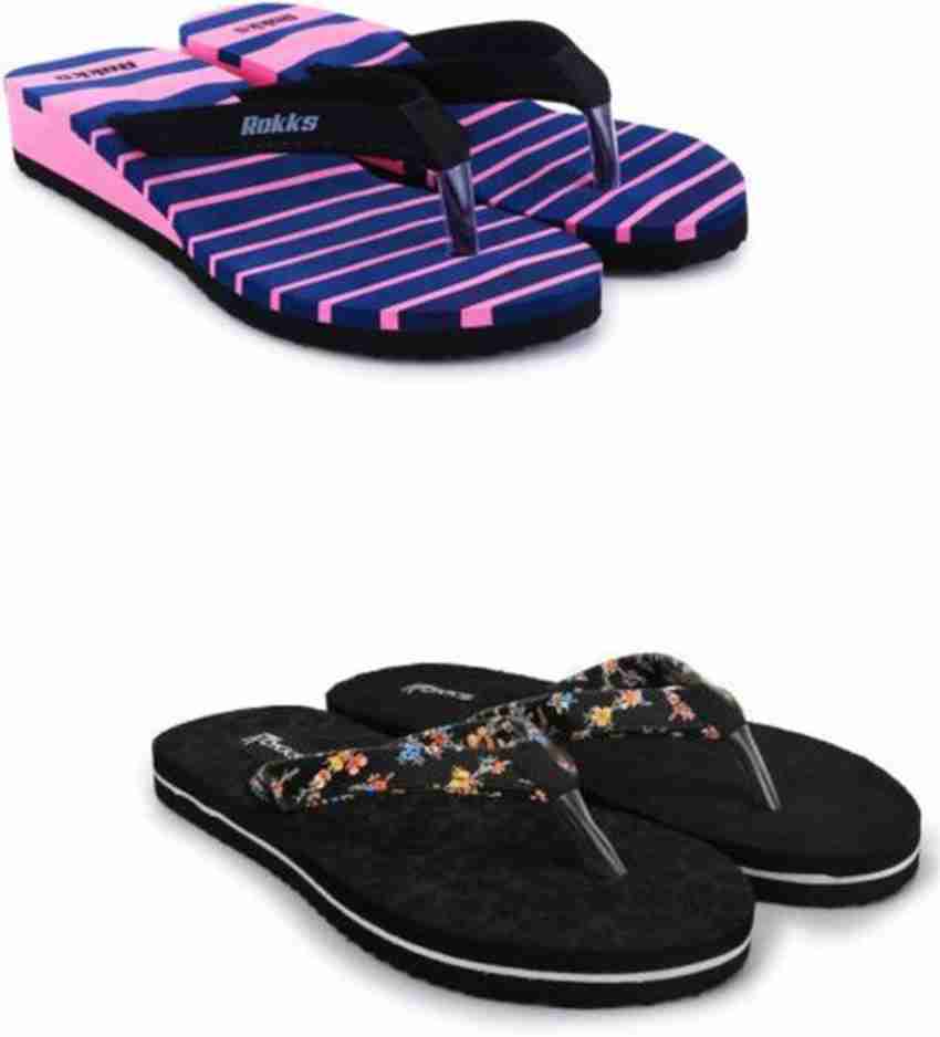 Fancy white store flip flops