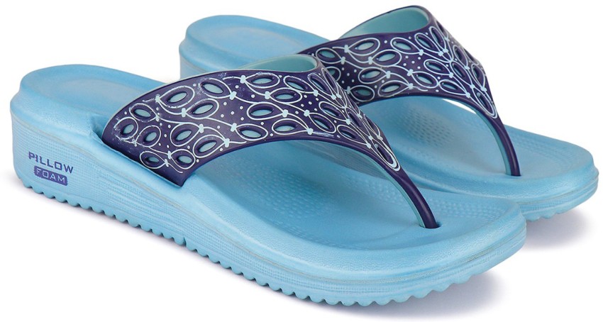 Crocs Sloane Embellished- Beaded Flip Flops Blue