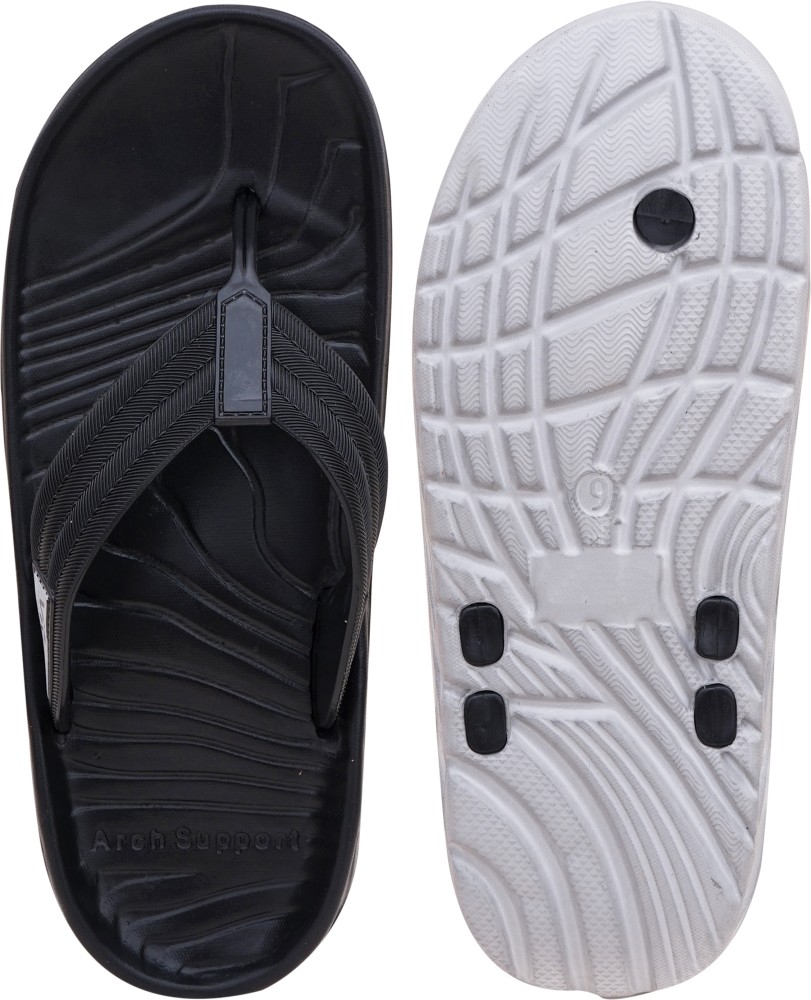 Mens arch cheap support flip flops