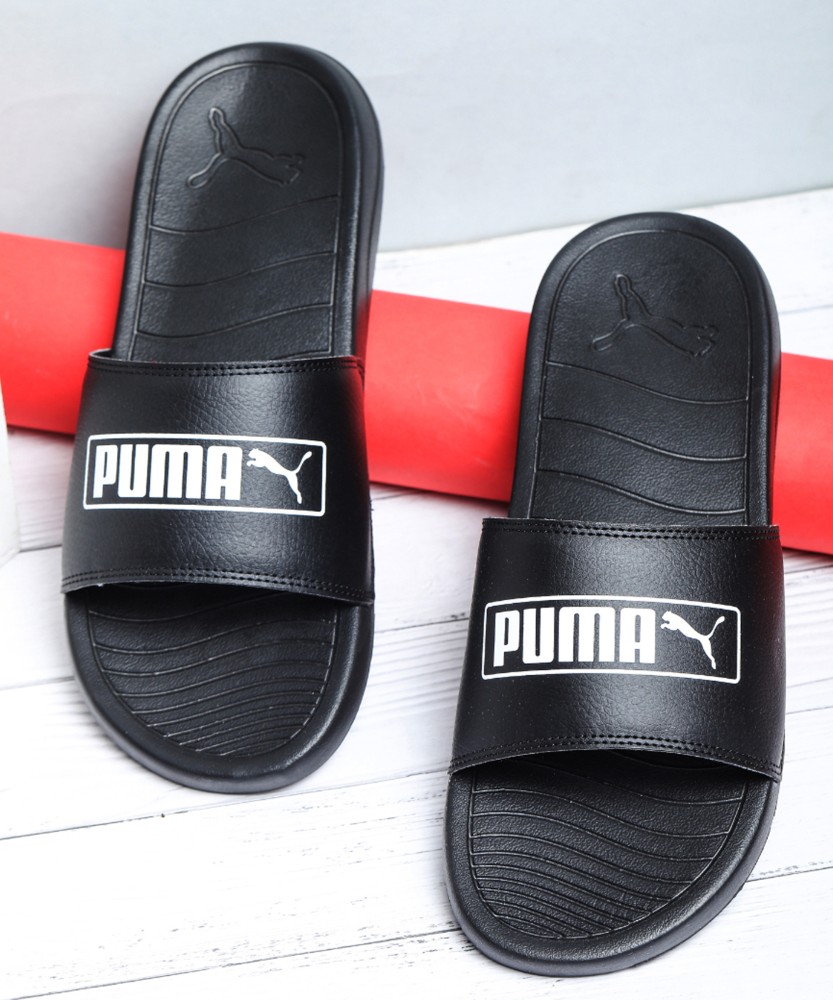 Puma slides velcro best sale