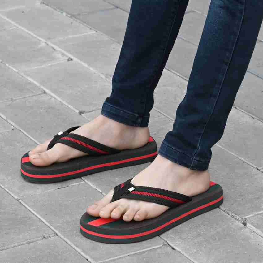 Mens thick flip hot sale flops