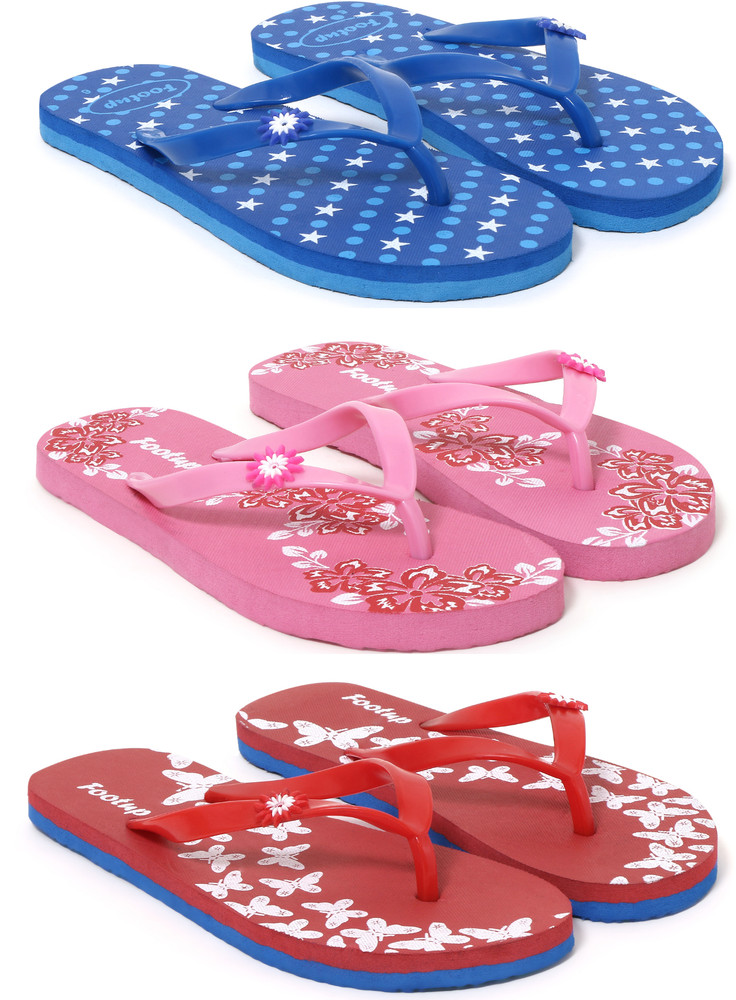 Spongy shop flip flops