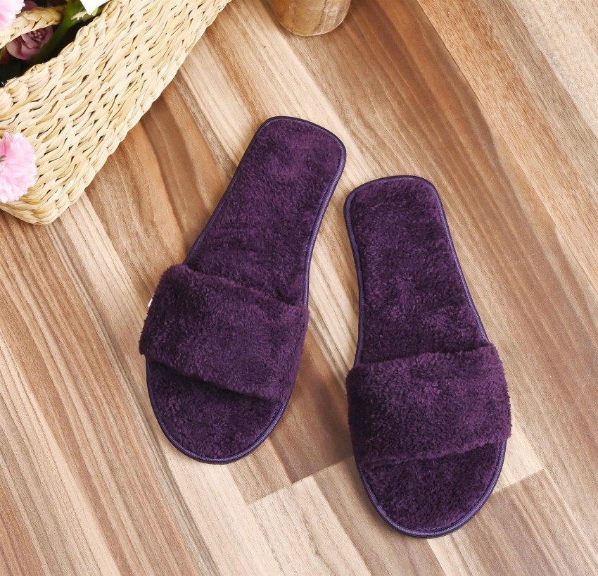 Fuzzy summer slippers hot sale