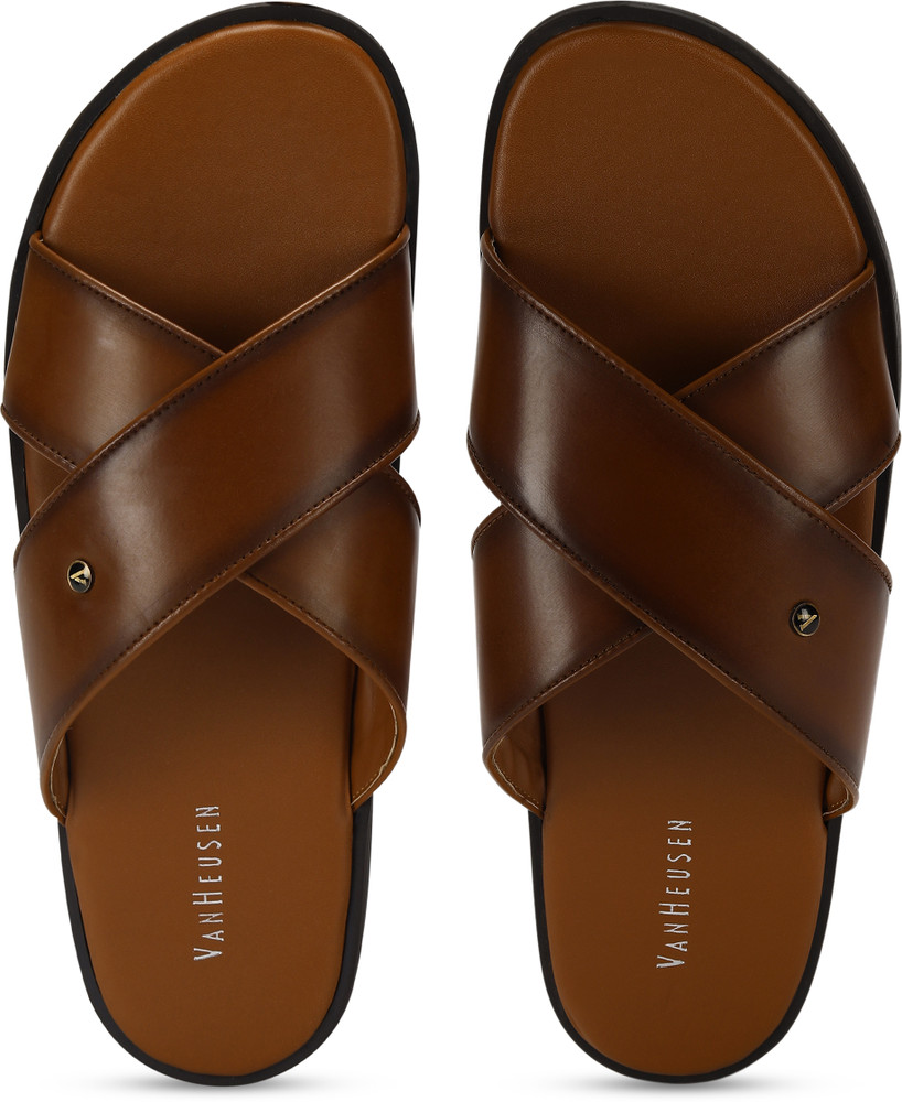 VAN HEUSEN Men Slides Buy VAN HEUSEN Men Slides Online at Best