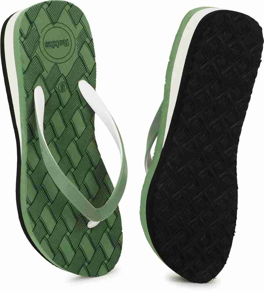 ROKKS Women Summer Flip Flop Heel Hawai Housewear Fancy Sandal for