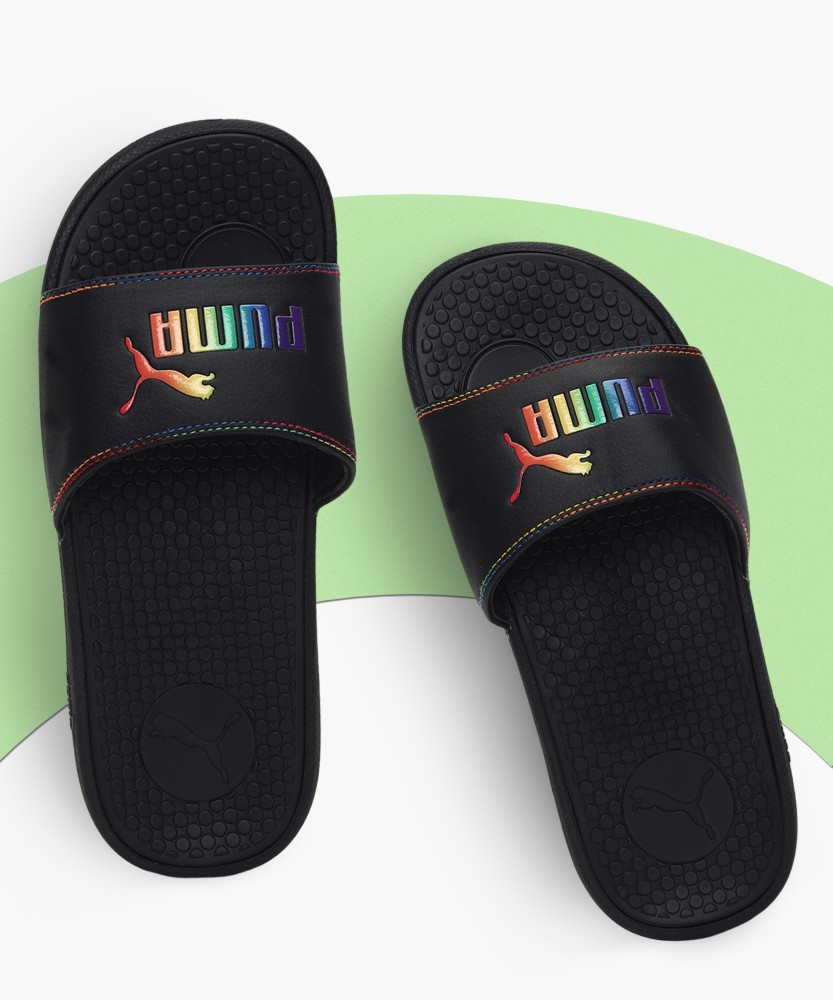 PUMA Men Cool Cat Rainbow Hues Slides