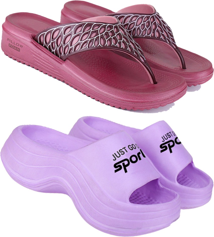 Buy Foam Flip Flops for Women Online In India -  India