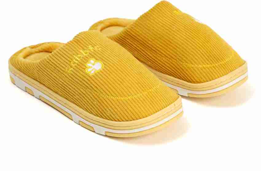 Yellow best sale house slippers