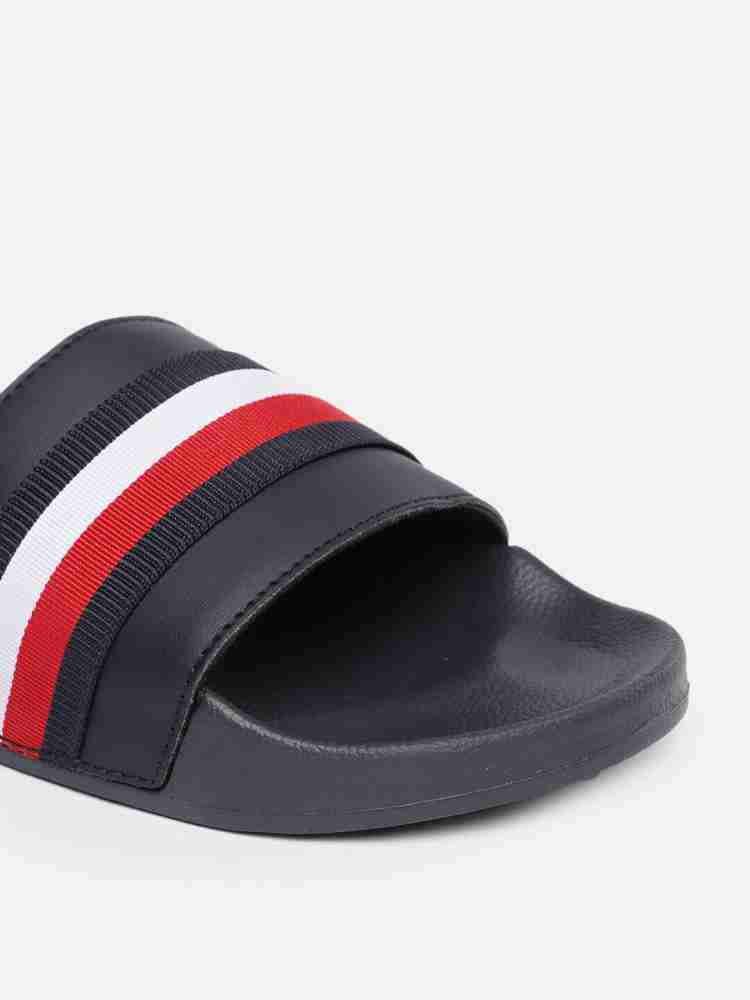 Tommy hilfiger red discount slippers