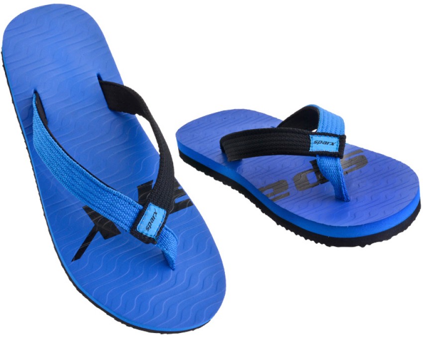 Sparx best sale slippers blue