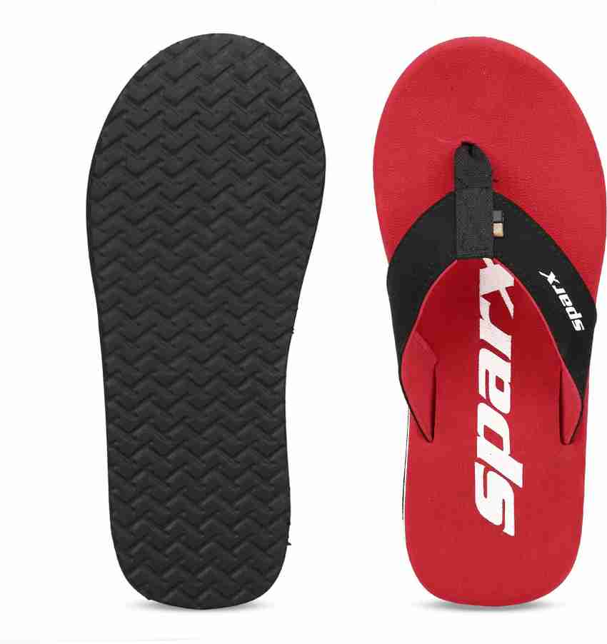 Sparx slippers sales red colour