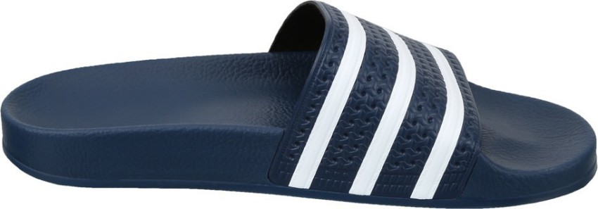 Adidas best sale slipper blue