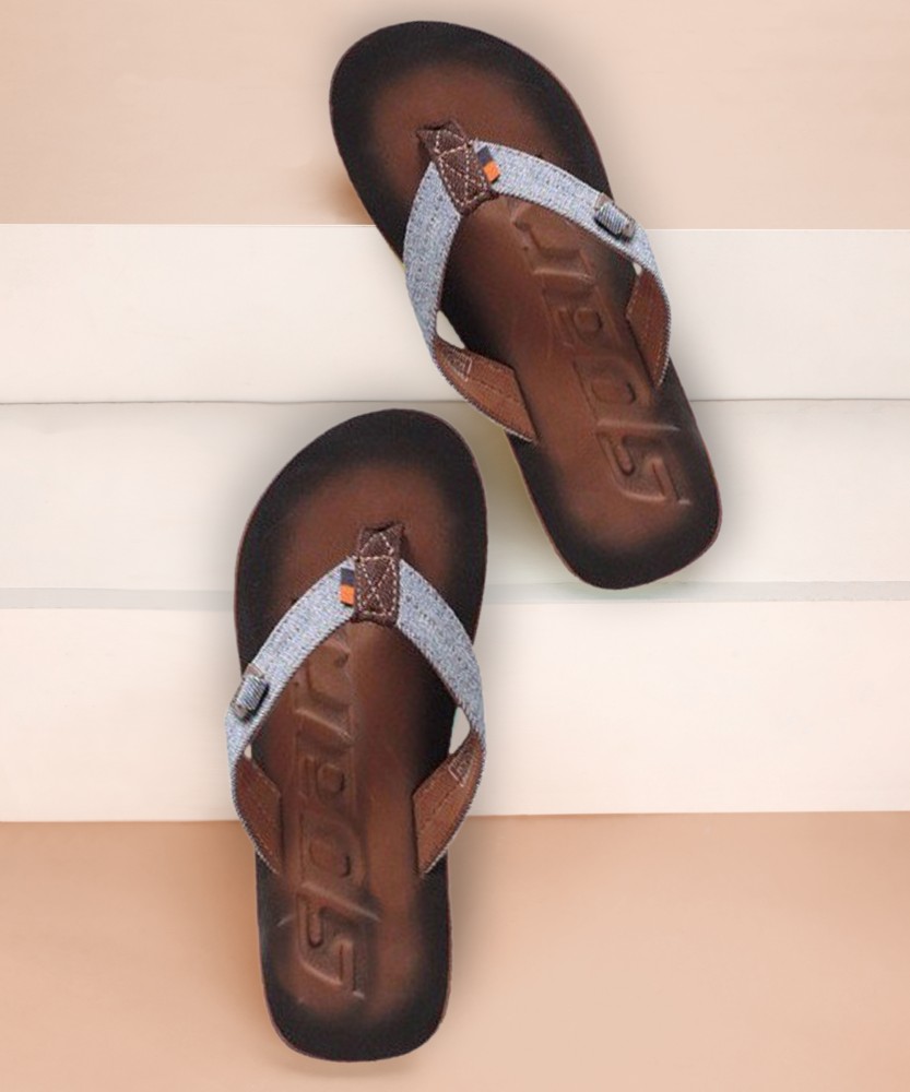 Sparx brown sale slippers