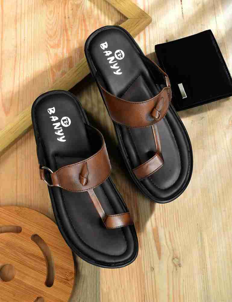 Mens casual best sale wear slippers