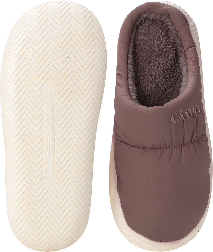 Cassiey Men Men s Women s Winter Fur Slipper Brown Slippers Buy