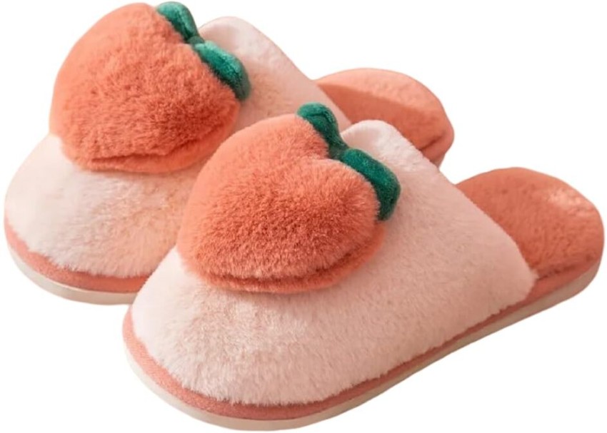 GEJUFF Women House Slippers Women Fashion Winter Plush Fuzzy