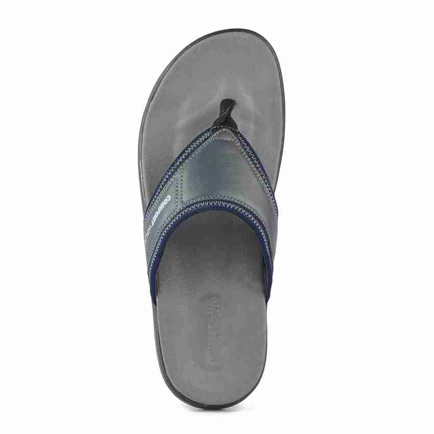 Mens slippers gray deals