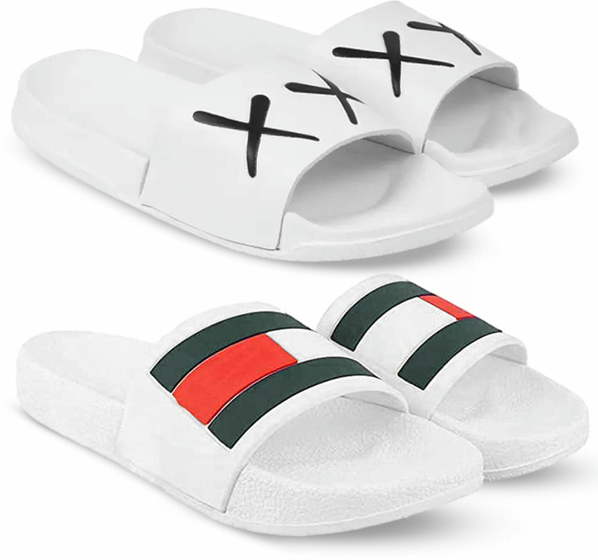 TieFit Men TieFit Men Combo of 2 Sporty Printed Flip Flops