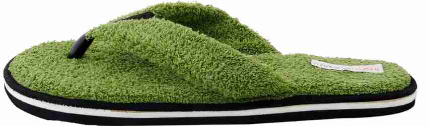 Mens best sale green slippers