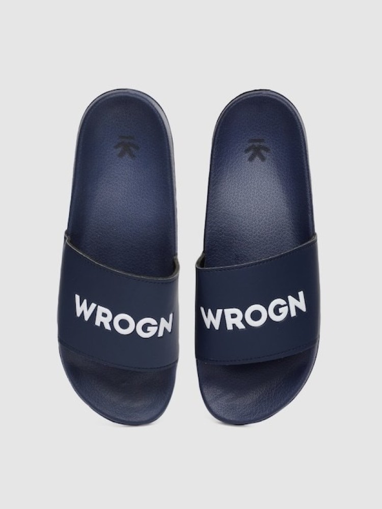 WROGN Men Slides Buy WROGN Men Slides Online at Best Price