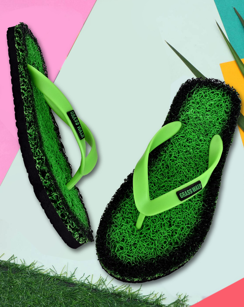 Green grass chappal shop