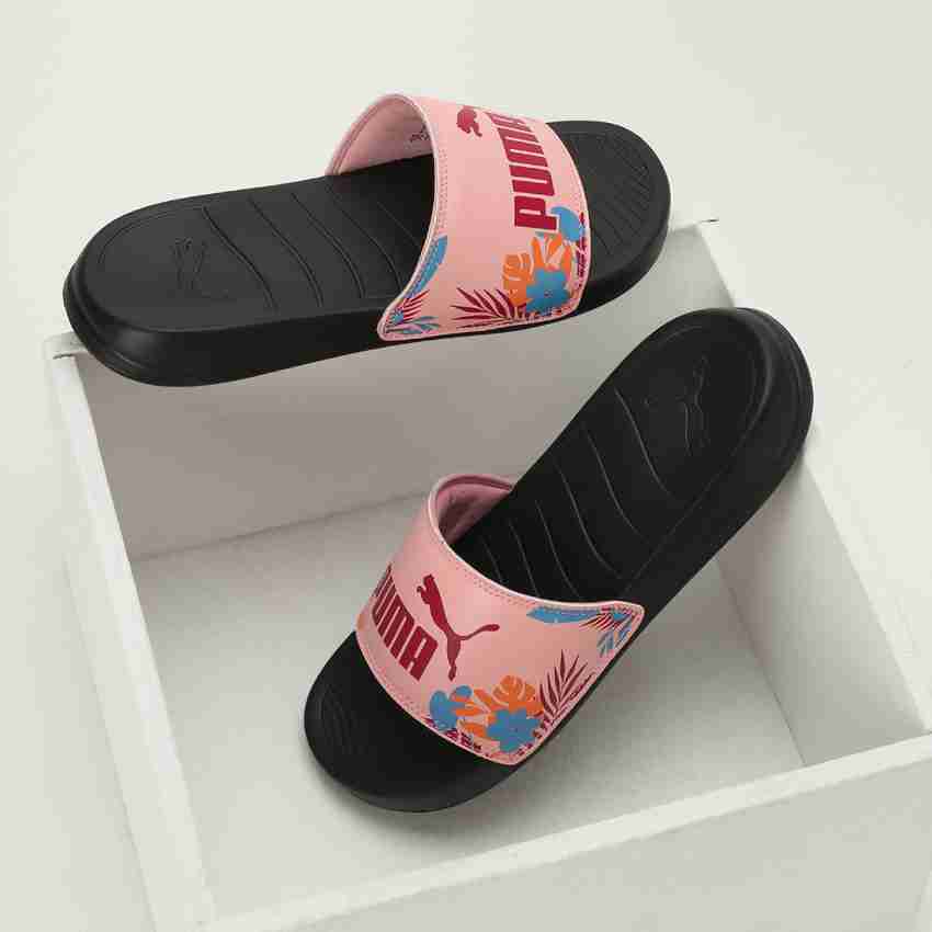 PUMA Women Popcat 20 Floral Slides Buy PUMA Women Popcat 20