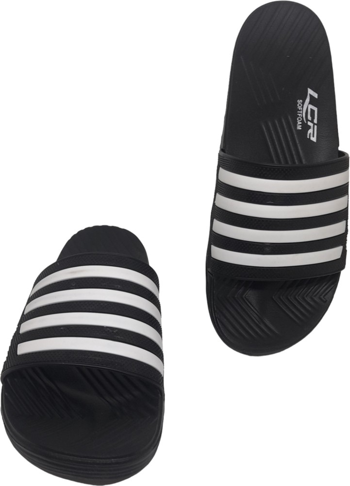 Adidas soft foam flip flops hot sale