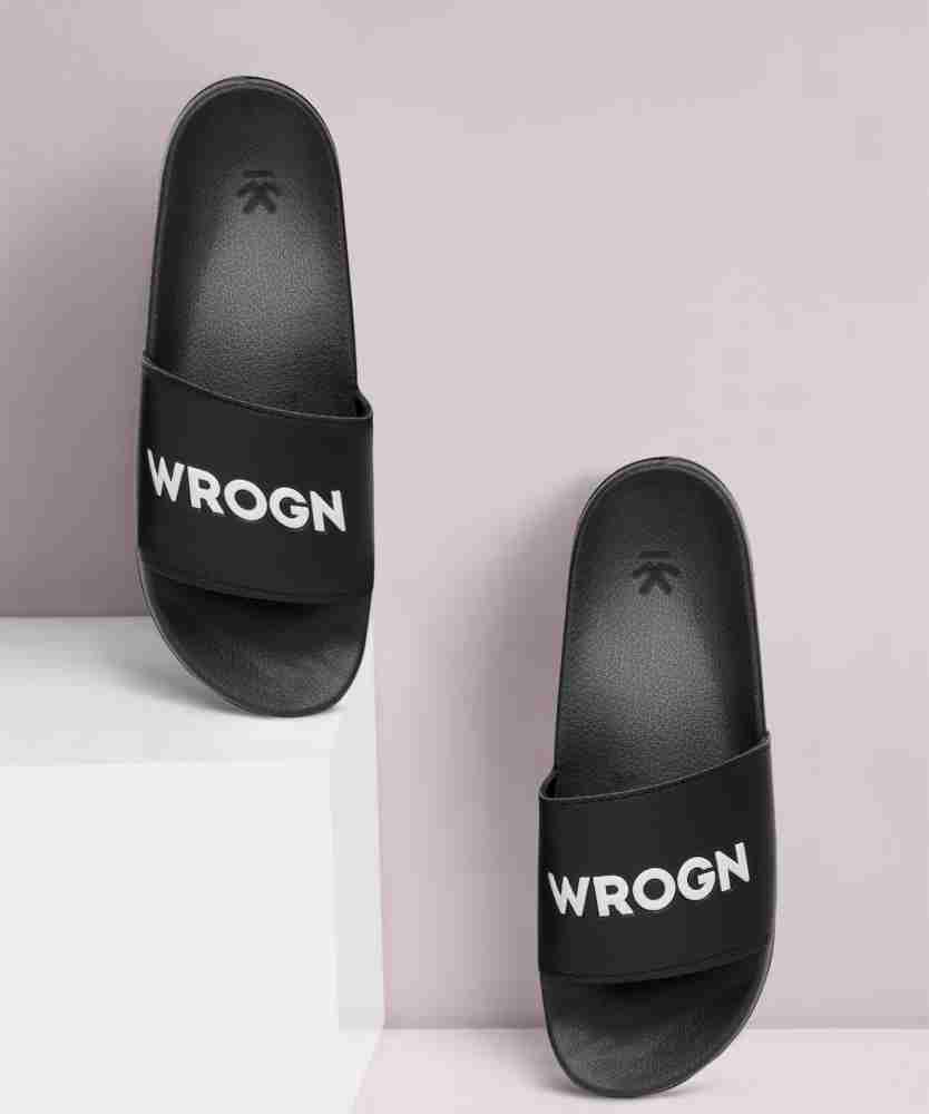 WROGN Men Slides Buy WROGN Men Slides Online at Best Price