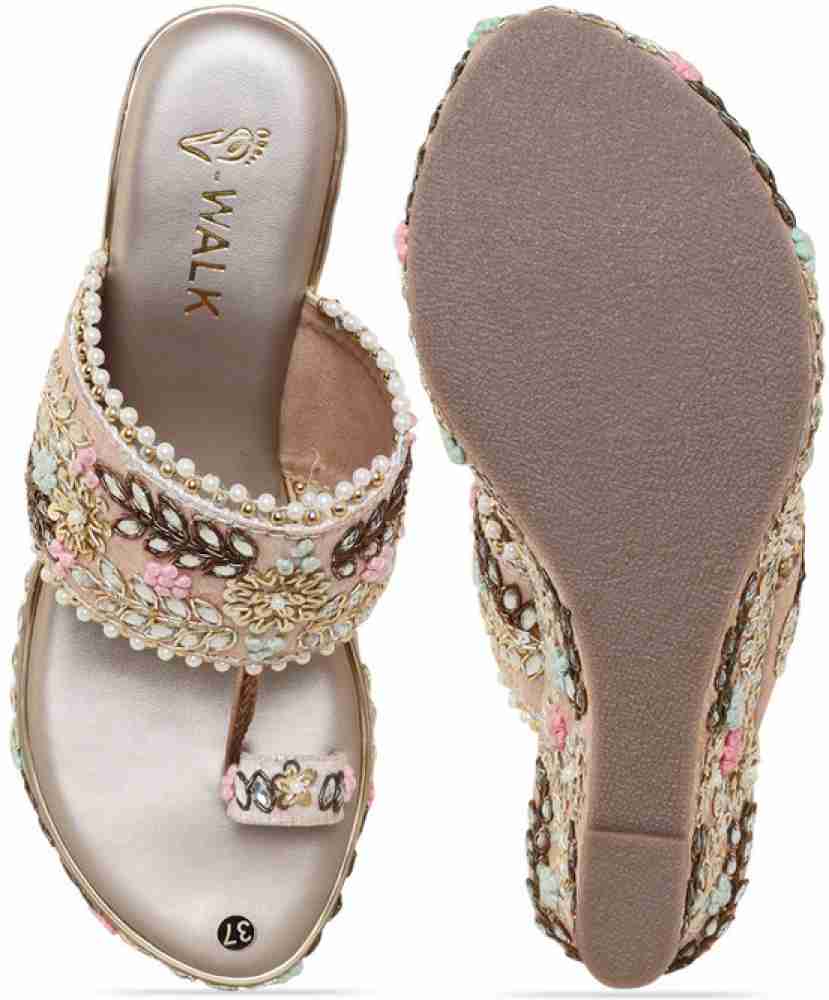 Fancy best sale slippers wedding