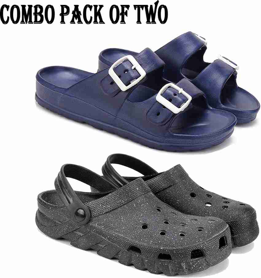 Men's plastic slippers top