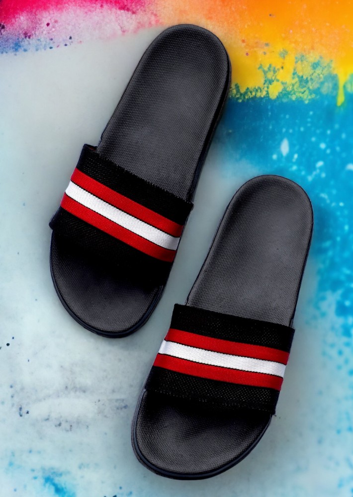 Kapani black discount slide flip flop