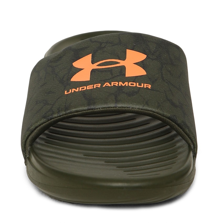 Mens camo cheap under armour slides