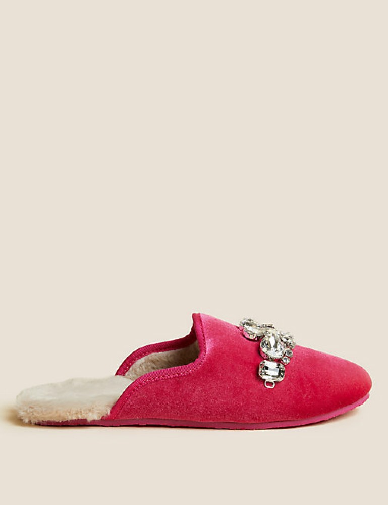 Marks and spencer discount slippers for women