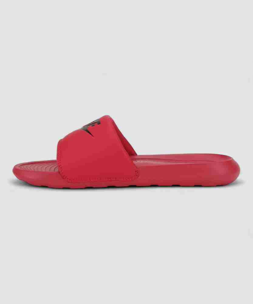 Nike sb benassi solarsoft red & white slides on sale