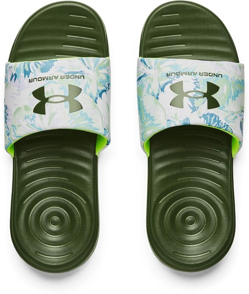 Under armor best sale slides womens