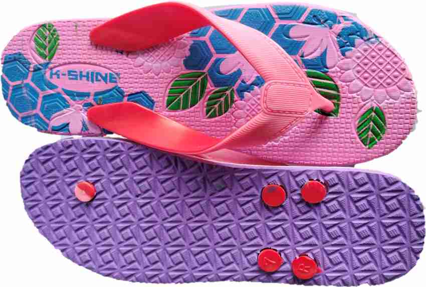 Pink discount k slippers