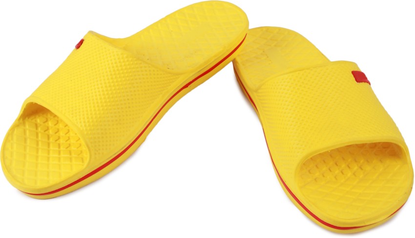 Mens discount yellow slippers