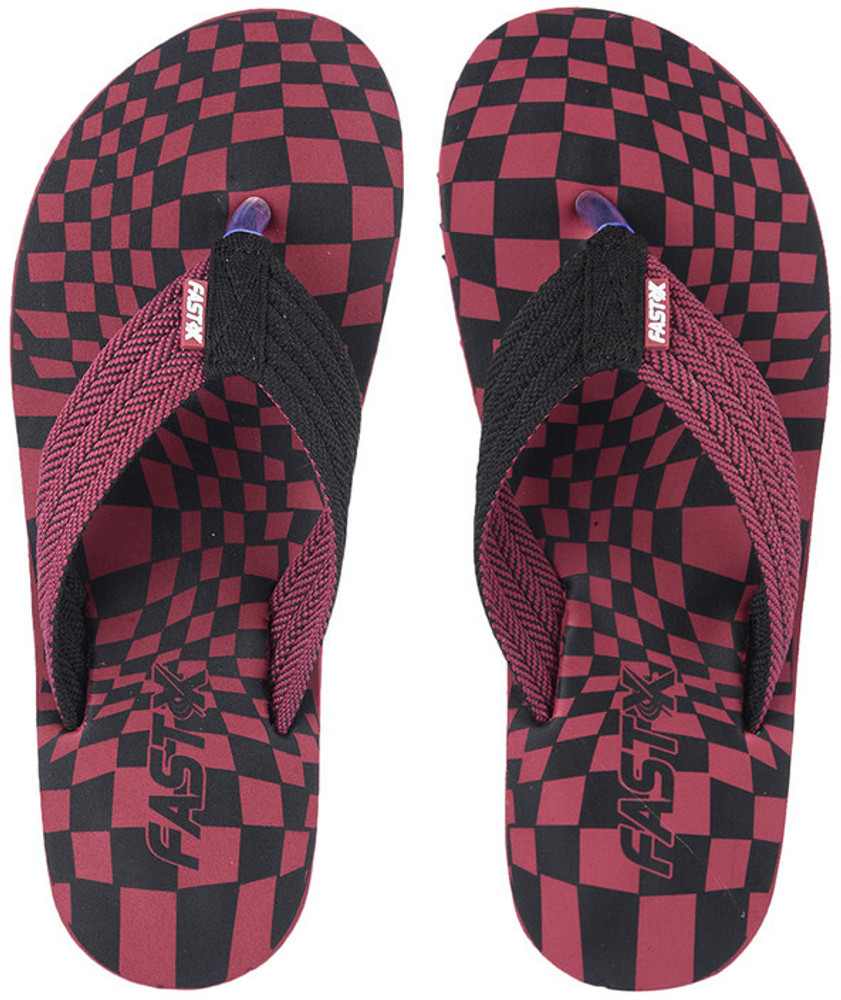 Wine colored sale flip flops