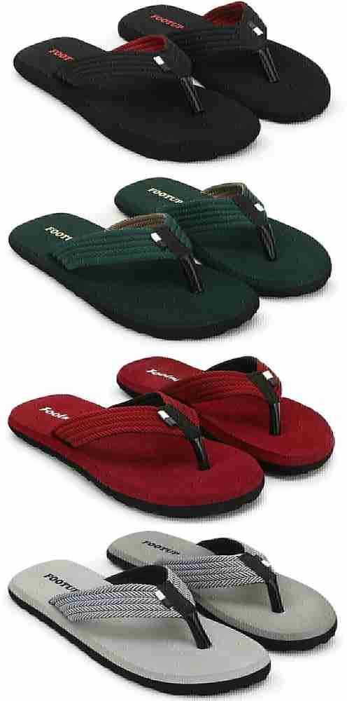 Footup Men Footup 4 Pair Comfortable Ultra Light Stylish and Trendy Flip Flops for Men Slippers Buy Footup Men Footup 4 Pair Comfortable Ultra Light Stylish and Trendy Flip Flops for Men Slippers Onli...