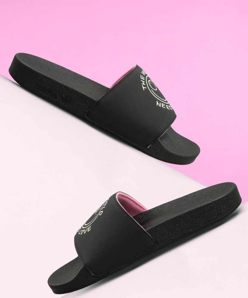 Mens pink online slides