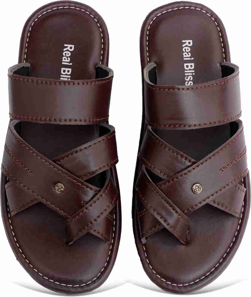 Flipkart leather chappals online